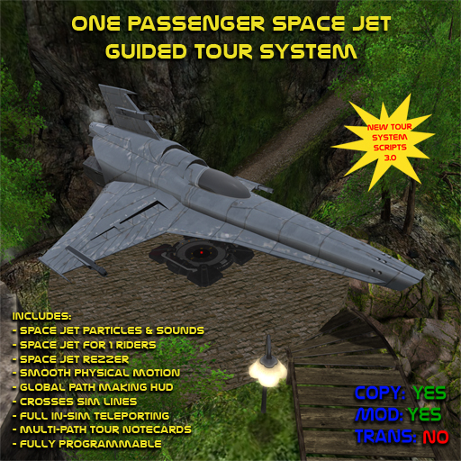 Space Jet Guided Tour