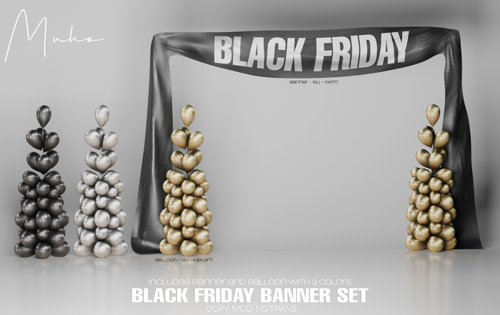 -Muho- Black Friday Set (Wear to unpack)