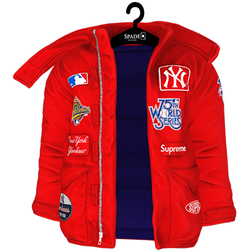 Spade: Loyal Set Coat With Hood (Red)