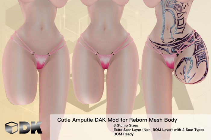 [DK] Cutie Amputie DAK Mod for Reborn