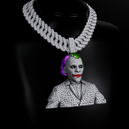 PACO- " JOKER " + PENDANT ICE