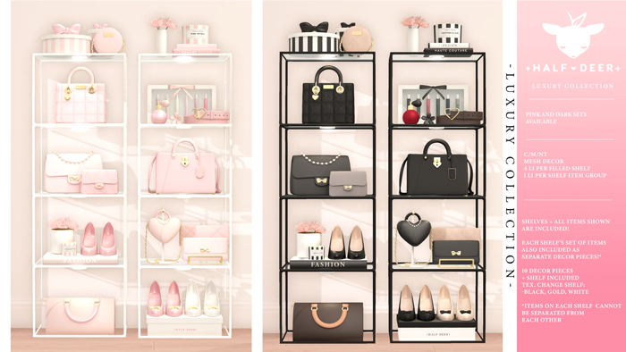 +Half-Deer+ Luxury Collection [Pink Set]