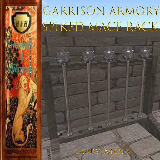 Garrison Armory Spikeball Battle Mace Rack S2 promo