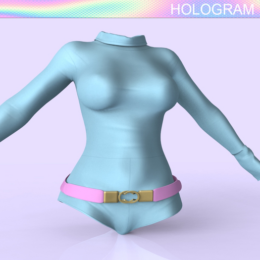 Blue Belt Body Suit
