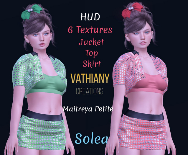 [V.C] Solea Set Maitreya+ HUD "pack 2"