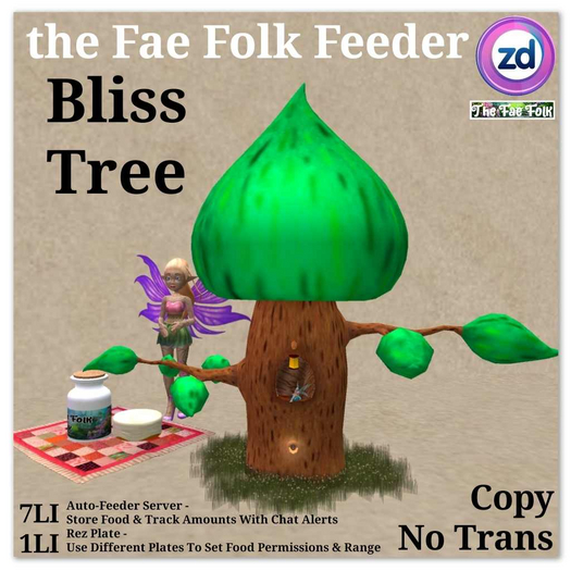 *ZD* Fae Folk Feeder - Bliss Tree