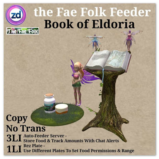 *ZD* Fae Folk Feeder - Book of Eldoria