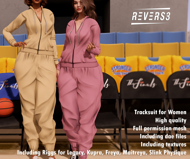 REVERS3 | Full Perm Tracksuit for Women including Rigs