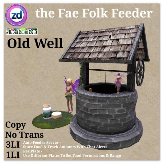 *ZD* Fae Folk Feeder - Old Well