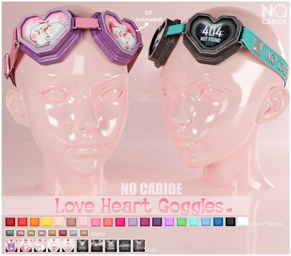 No Cabide :: Love Heart Goggles [HUD]