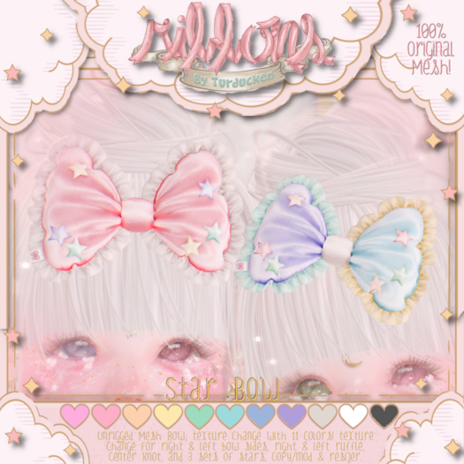 {Ribbons} Star Bow {Box}