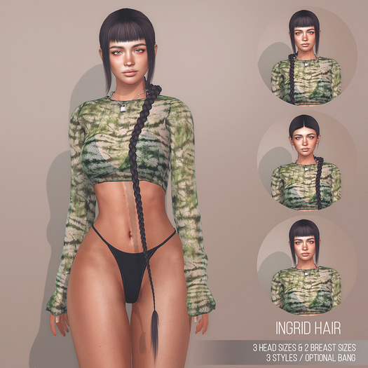 CHAIN - Ingrid Hair - FATPACK+TINT (addme)