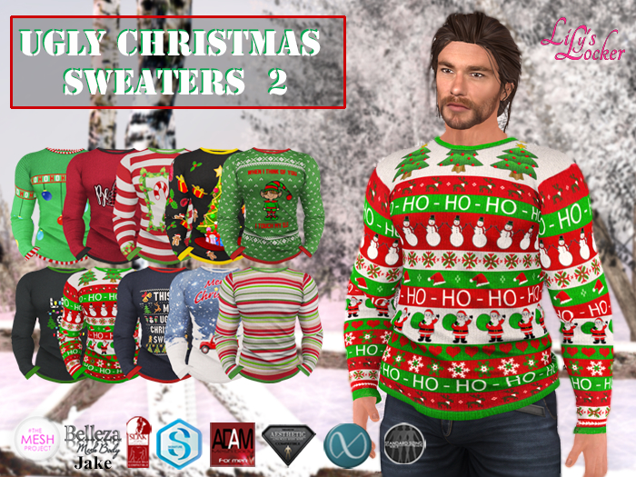 LL - Christmas Sweaters 2 (wear to unpack)