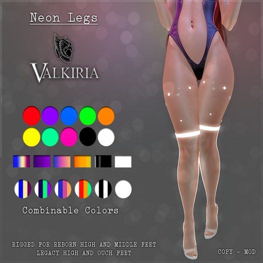 * VALKIRIA * Neon Legs