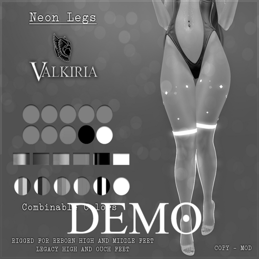 * VALKIRIA * Neon Legs (DEMO)