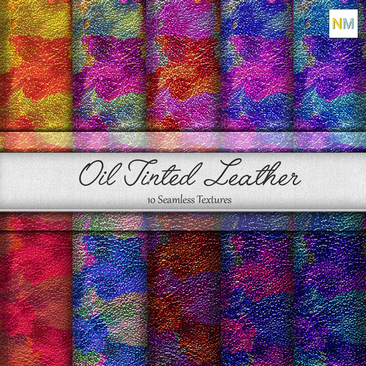 Oil Tinted Leather Fabric Textures NM