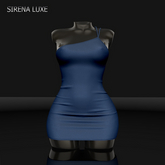 Navy Luscious Dress Freya