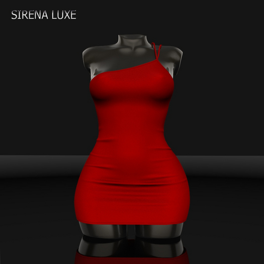 Red Luscious Dress Kupra