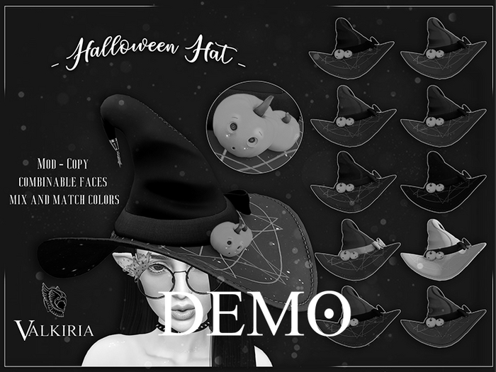 * VALKIRIA * Halloween Hat Demo