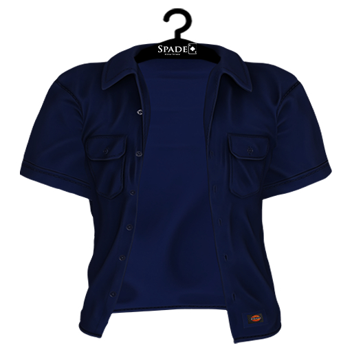 Spade: Wayne Set Top (Navy Dickies)