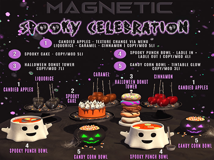 Magnetic - Spooky Celebration