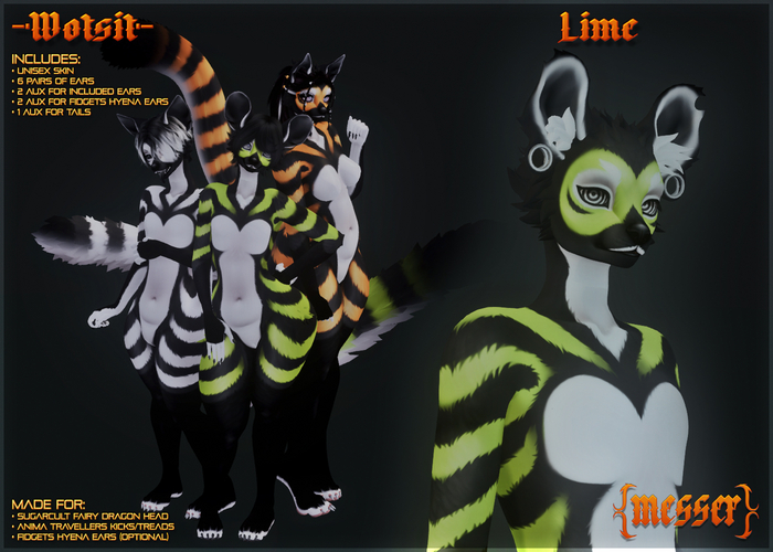 M! WOTSiT - Lime :{Unisex}:
