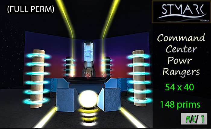 BACKDROP COMMAND CENTER POWR RANGER ( full perm )  