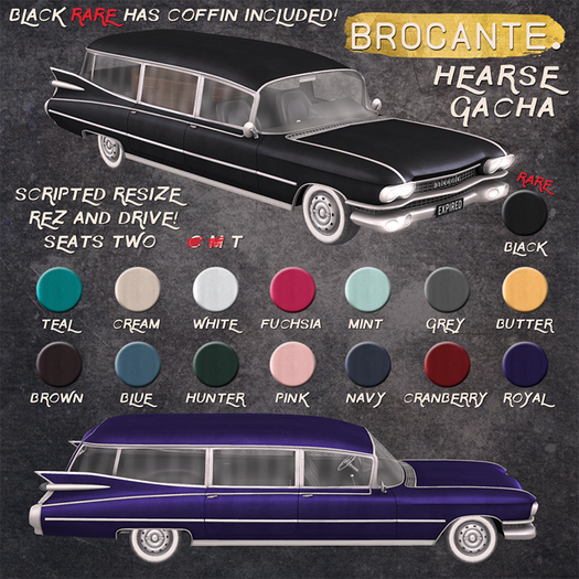 brocante. hearse gacha C/NT [box]