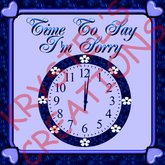 Sorry51 Time To Say I'm Sorry (Wear Me)