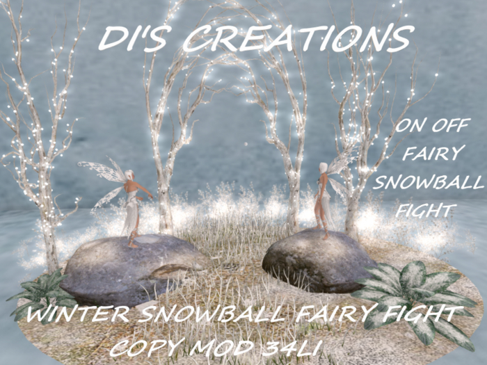 WINTER SNOWBALL FAIRY FIGHT