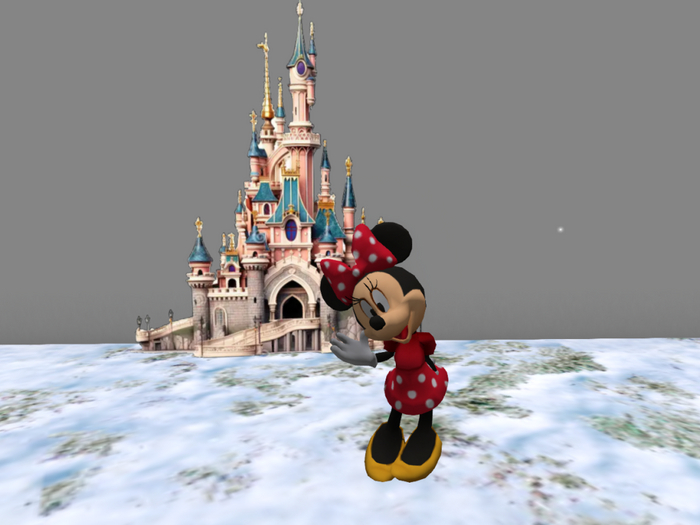 Minnie danceur plus hologramme