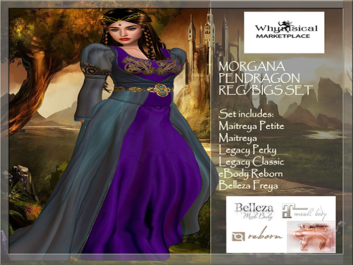 Morgana Pendragon Reg/Bigs (BOXED)