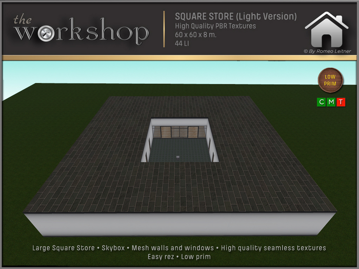 Second Life Marketplace - SPECIAL STORE SQUARE LIGHT VERSION