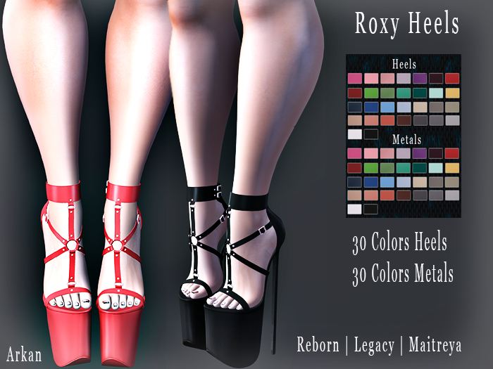 .::Arkan::. Roxy Heels Reborn/Legacy;Maitreya