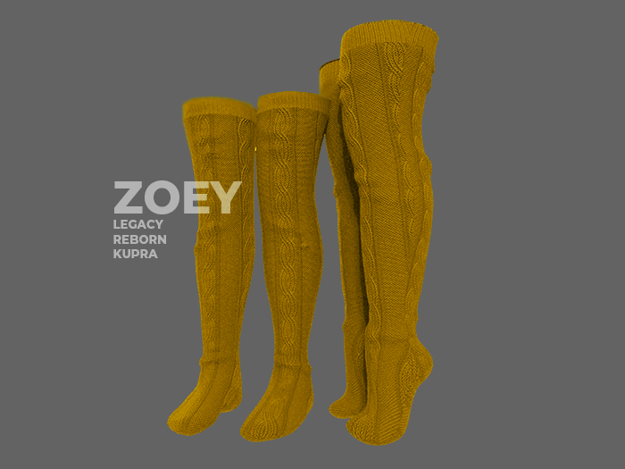 Four23 Zoey Socks & Beanie Mustard