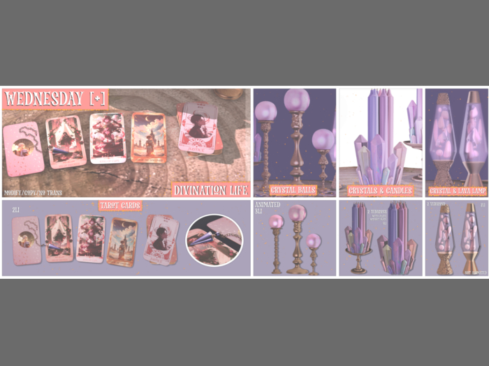 Wednesday[+] ~ Divination Life ~ Crystals & Candles