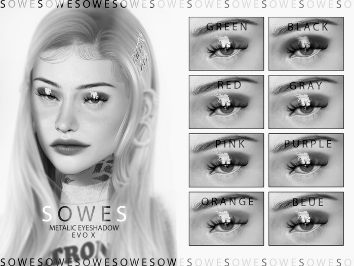 S - Metalic Eyeshadow DEMO