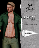 Studio 1988_Gabriel Shirt Green