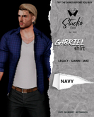 Studio 1988_Gabriel Shirt Navy
