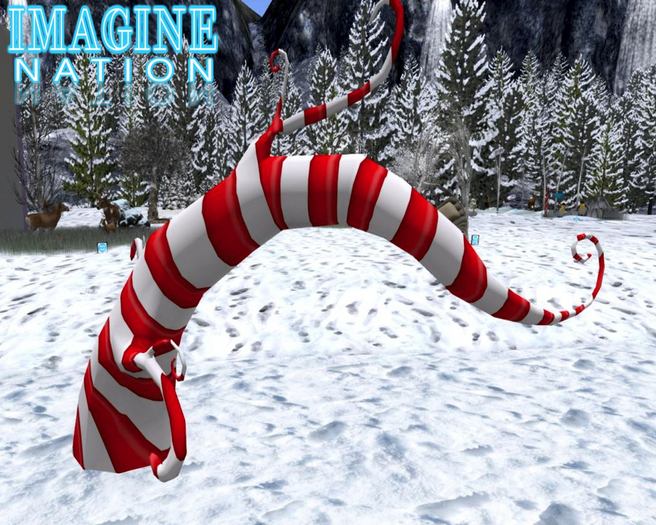 Imagine CandyCane Tree Trunk Single