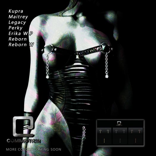 Commotion NINA CHAINED ZIPPERED BODYSUIT DEMO v2