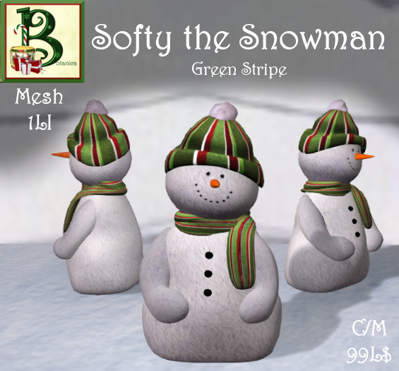 Softy the Snowman, Green 1LI