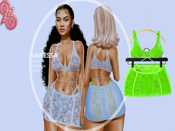 Four23 Vanessa Set Lime