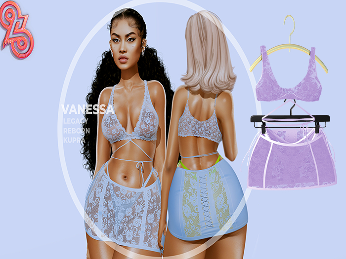 Four23 Vanessa Set Lavender