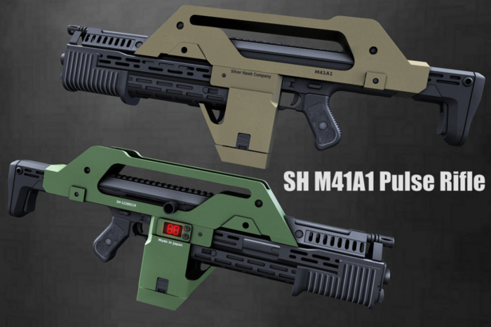 SH M41A1 Pulse Rifle rev2 (Female Version)