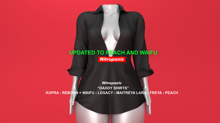 Nitropanic_Daddy Shirts BLACK (ADD)