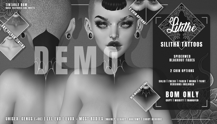 Lilithe'// Silitha Tattoos [DEMO]