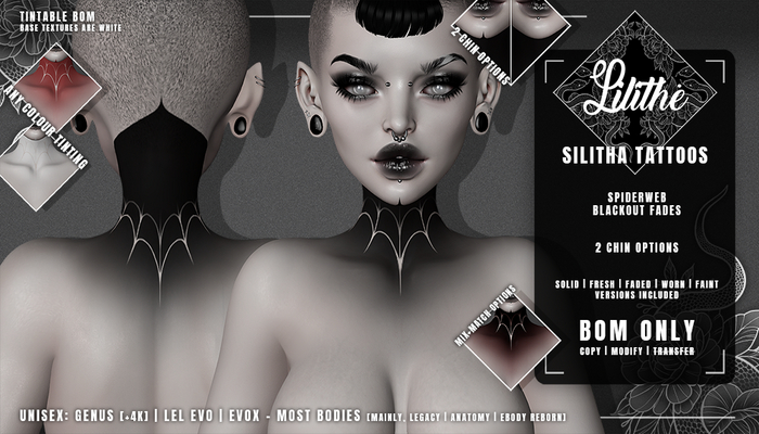 Lilithe'// Silitha Tattoos