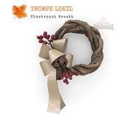 Trompe Loeil - Advent - Vinebranch Wreath * Limited *