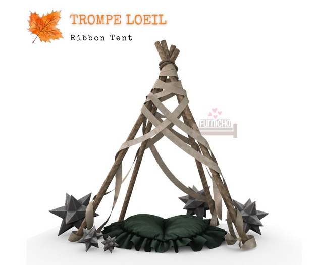 Trompe Loeil - Advent - Ribbon Tent * Limited *
